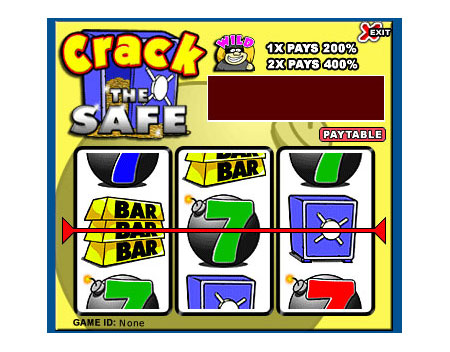 jet bingo crack the safe 3 reel online slots game